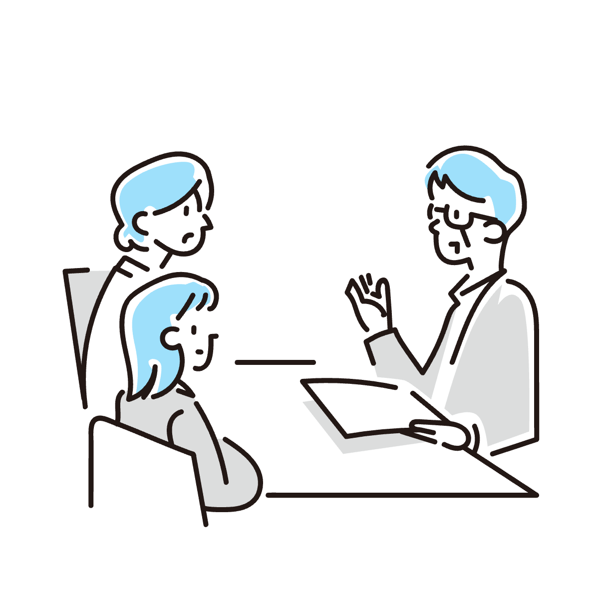 相談・面談のイラスト